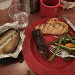 Dinner on Frisco sleghride